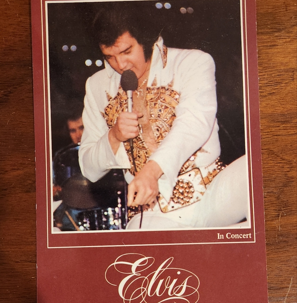Elvis In Concert Poster